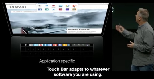 New MacBook Pro (2016) Touch Bar